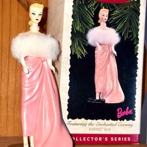 The Enchanted Evening Barbie Doll 1996 Hallmark  Ornament Keepsake